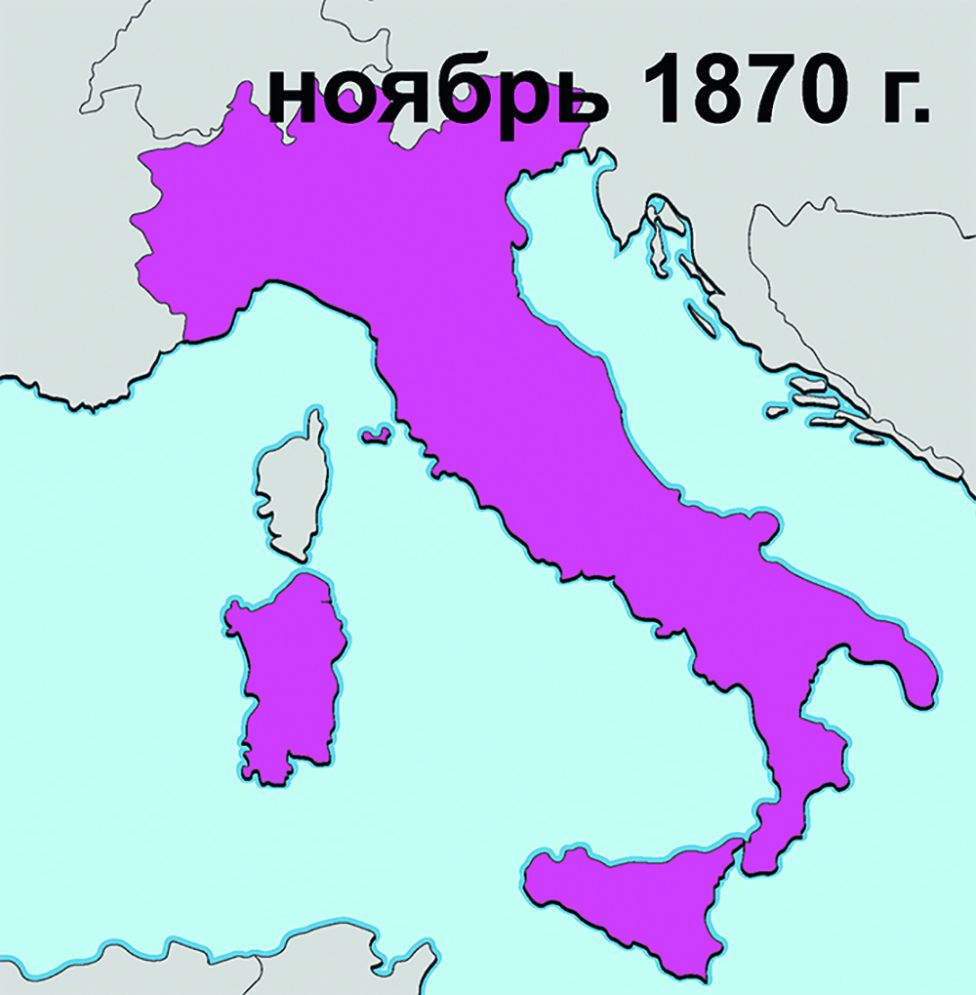 Итоги и последствия объединения Италии