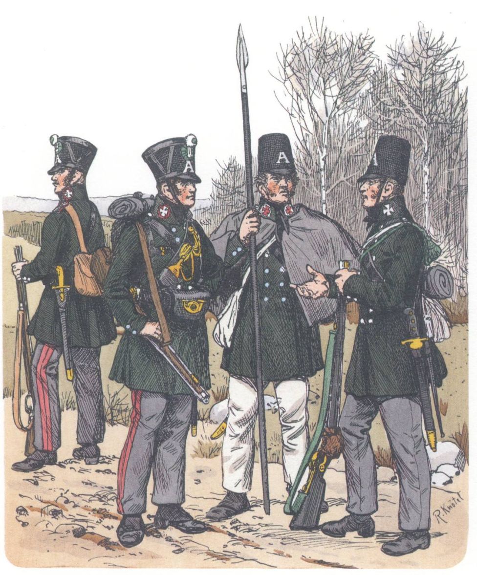 Ангальт-Кётен. Добровольцы (1813)