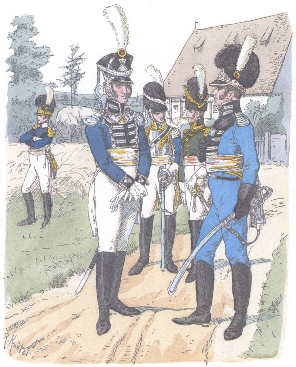 Вюртемберг. Офицеры (1812)