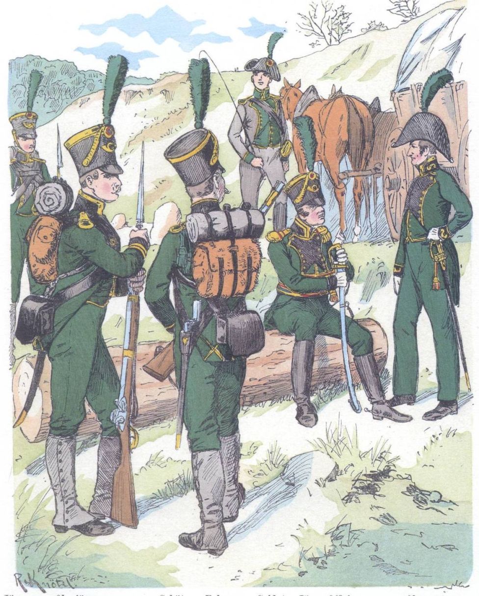 Вюрцбург. Добровольческий егерский корпус (1814)