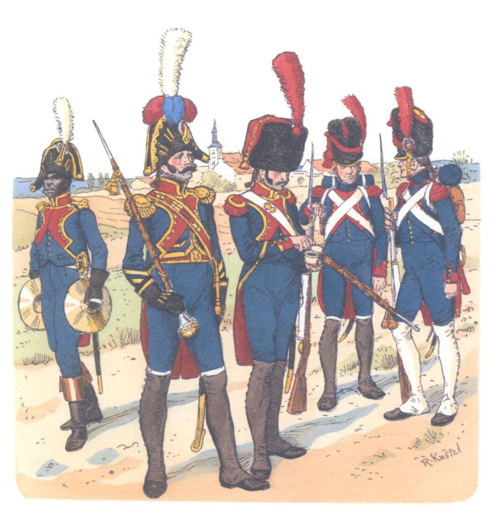 Франция. Гвардия. Пешая артиллерия