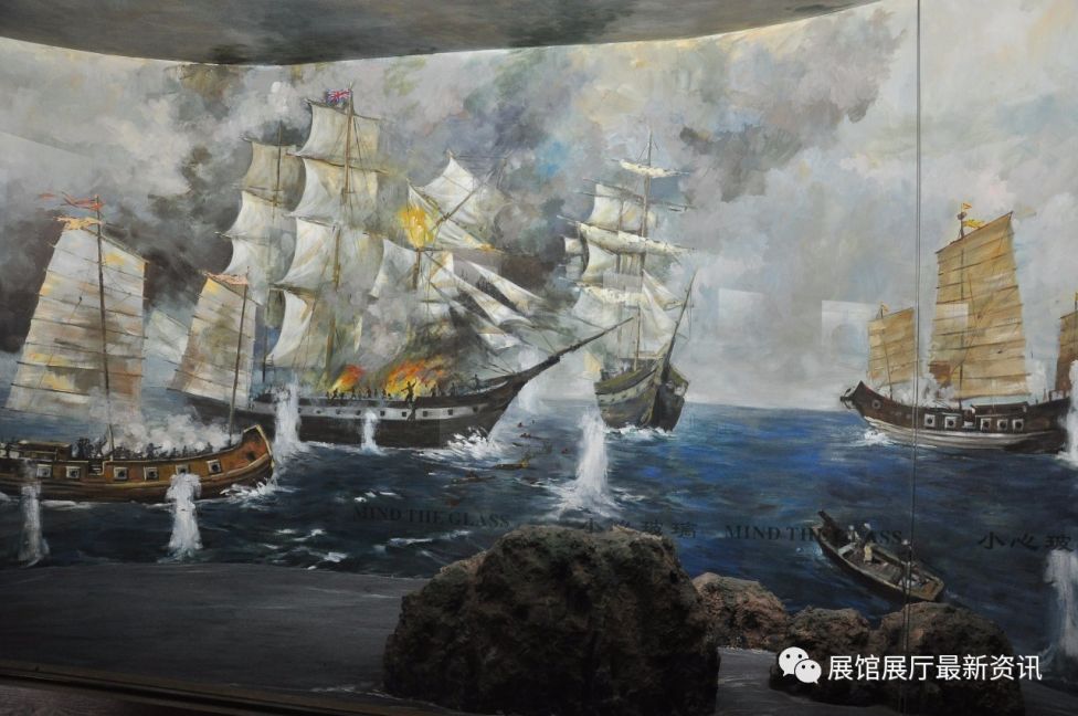 Атака английских кораблей китайскими джонками