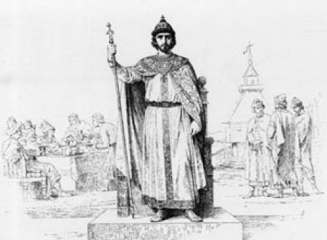 Симеон Гордый. Иллюстрация из альбома В.П.Верещагина «История Государства Российского в изображениях Державных его Правителей», 1890 год