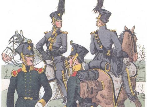 Саксен-Веймар. Добровольцы егеря (1814)