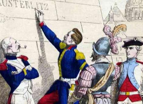 Солдаты французских полков разных эпох