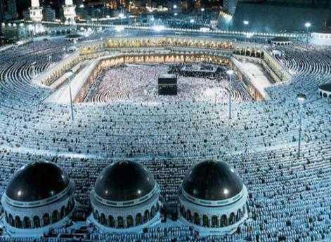 Мечеть Аль-Харам аш-Шариф в Мекке (современный вид)