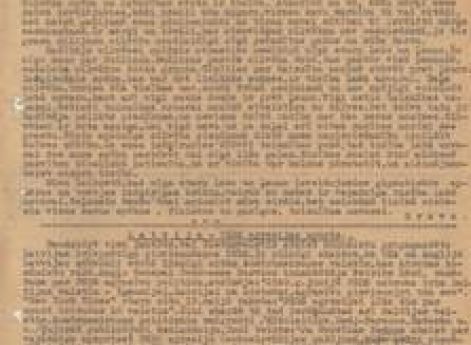 Газета «Серебряное солнце». 1946 г.