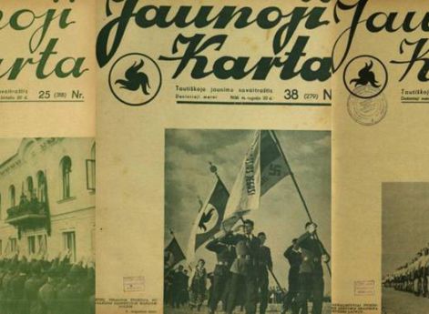 Обложки журнала «Молодое поколение» (Jaunoji Karta). 1936 – 1937 гг.