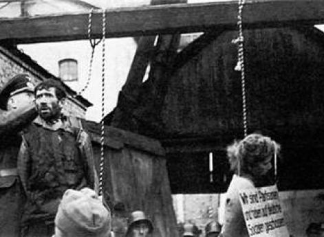 Казнь белорусских партизан. 26 октября 1941 г.