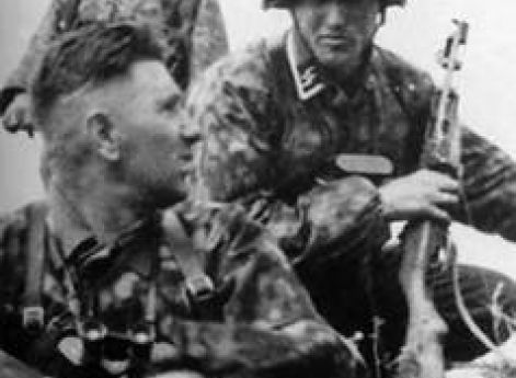 Норвежские эсэсовцы на Восточном фронте. 1944 г.