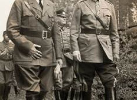 Адольф Гитлер и Карл Густав Маннергейм. 6 июня 1942 г.