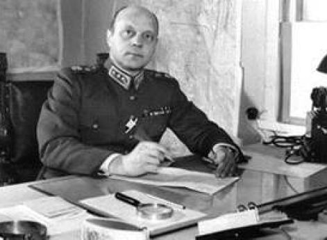 Командующий финской Юго-восточной армией Аксель Эрик Хейнрихс. 1941 г.