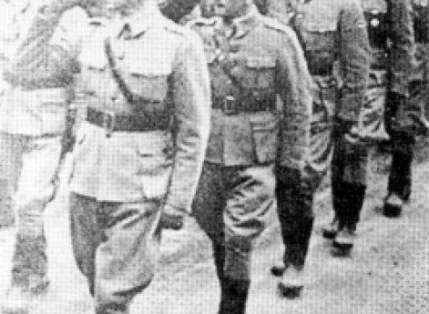 Эстонские добровольцы в финской армии. 1944 г.