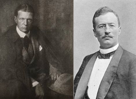 Эрик фон Розен и Свен Гедин