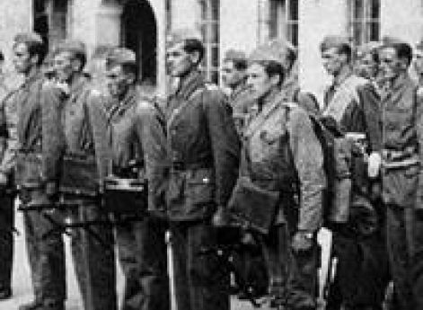 Прибытие шведских добровольцев в Финляндию. Лето 1941 г.