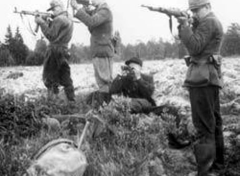 Эстонские «лесные братья». 1945 г.