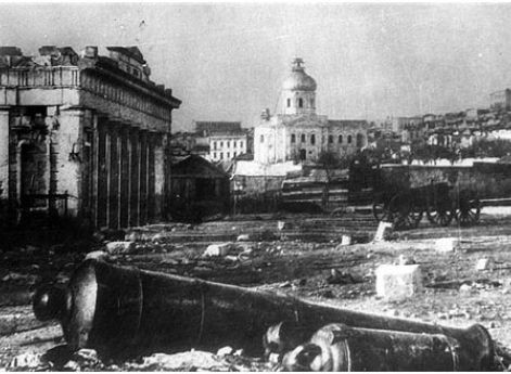 Графская пристань после войны