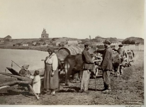 Проводы казака в поле.