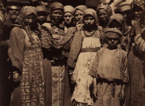 Поволжские крестьяне.