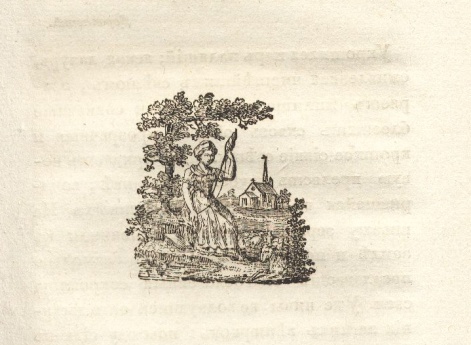 Прялка. Заставка в книге