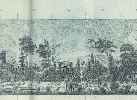 Пейзаж. Карточка для игры в книге