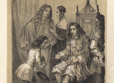 Аббат Лонгрю. Иллюстрация в книге