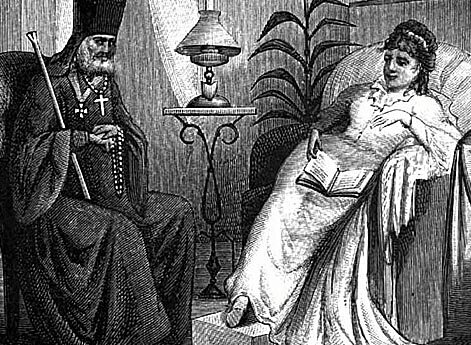 Архимандрит Фотий и графиня А. Орлова-Чесменская