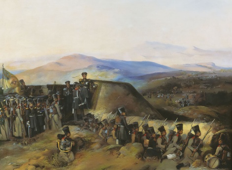 Боевой эпизод из русско-турецкой войны 1828–1829 годов.