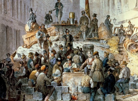 Баррикады на Марцштрассе