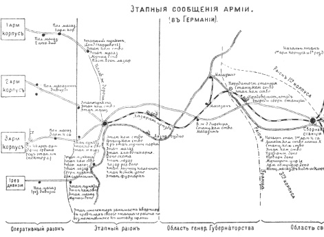 Этапные сообщения армии (в Германии