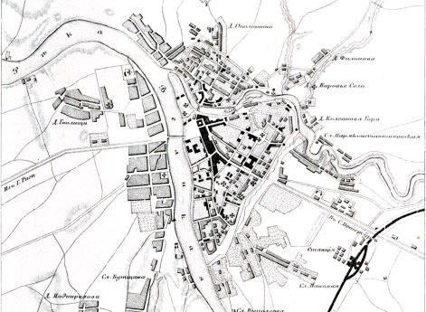 План города Пскова 1876 года