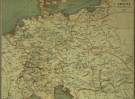 Средняя Европа в конце XVII столетия.