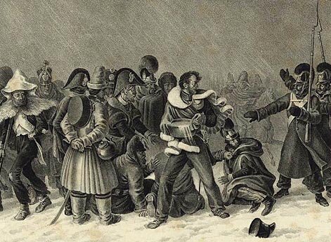 На правом берегу Березины 27 ноября 1812 г.