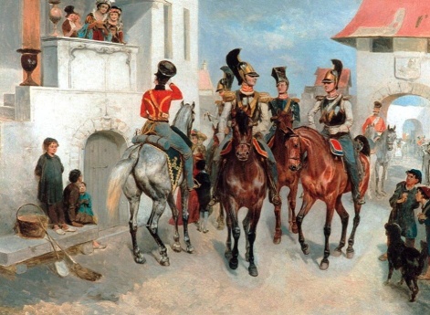 Эпизод из Заграничных походов 1813-1814