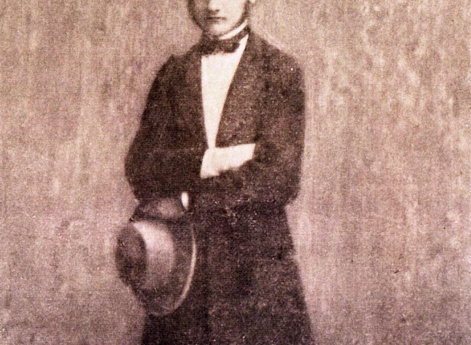 Портрет Ильи Ильича Мечникова в годы учебы в Харьковском университете. 