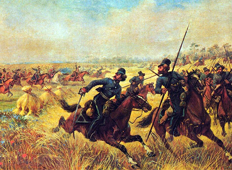 Дело казаков Платова под Миром 9 июля 1812 г.