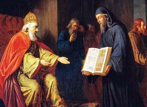 Великий князь Владимир избирает религию