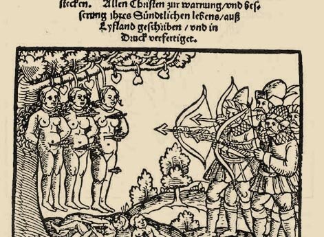 «Русские зверства» в Ливонии