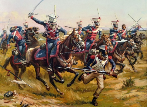 Атака русских улан