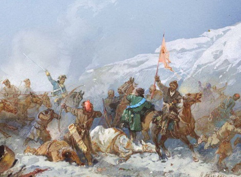 Бой с пугачевцами