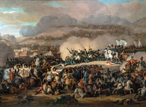 Сражение перед городом Лейпцигом на Вахаусских высотах между деревнями Конневиц и Либертвольквиц, бывшее 1813 года октября шестого дня, в присутствии Их Величеств Императоров Всероссийского и Короля Прусского