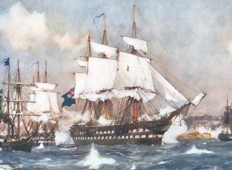 Бомбардировка Акки британскими и союзными эскадрами