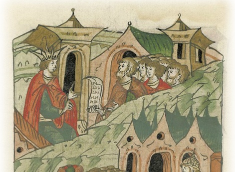 Великий князь Василий Иванович отпукает крымского посла Янчуру-Дувана к царю Магамет-Кирею вместе со своим послом Иваном Мамоновым, который умирает в Крыму.