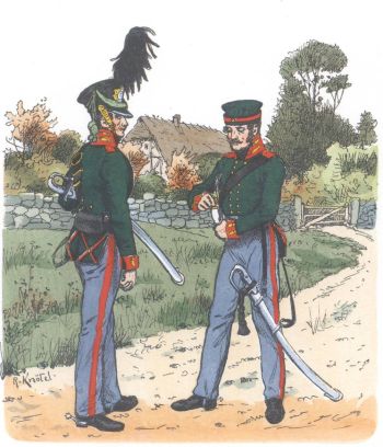 Мекленбург-Шверин. Добровольческий конноегерский полк (1813-14)