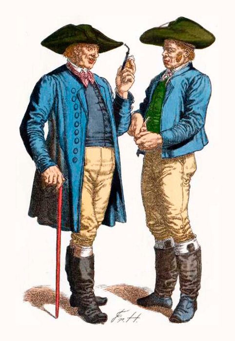 Что за тупой, за пошлый народ немцы - святители! У них в жилах течет не кровь, а густой осадок скверного напитка, известного под именем пива