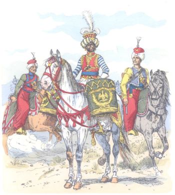 Франция. Гвардия. Мамелюки (1808)