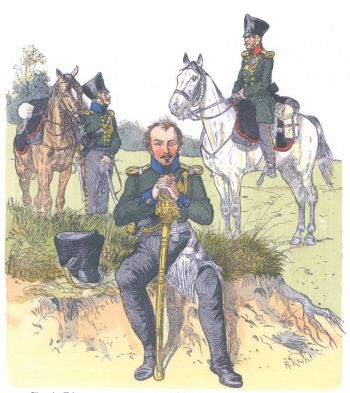 Пруссия. Добровольческий егерский эскадрон Бранденбургского кирасирского полка (1813)
