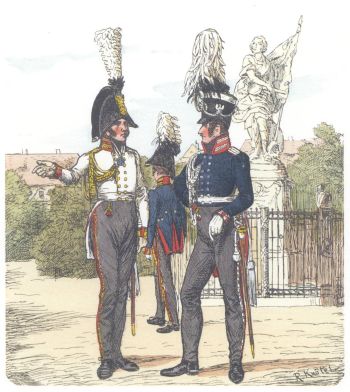 Пруссия. Офицеры штаба (1810)