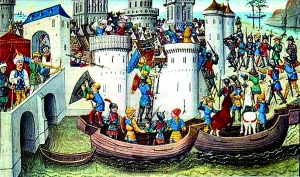 Взятие Константинополя крестоносцами