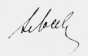 А.Ф. Лосев подписывает книгу, подаренную им Г.Г. Шпету